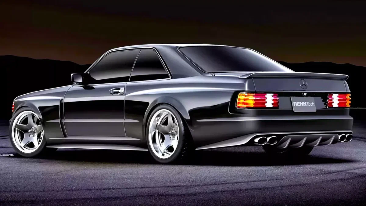 Экстремальный рестомод Mercedes-Benz SEC V12 Sledgehammer оснастят мотором от суперкара