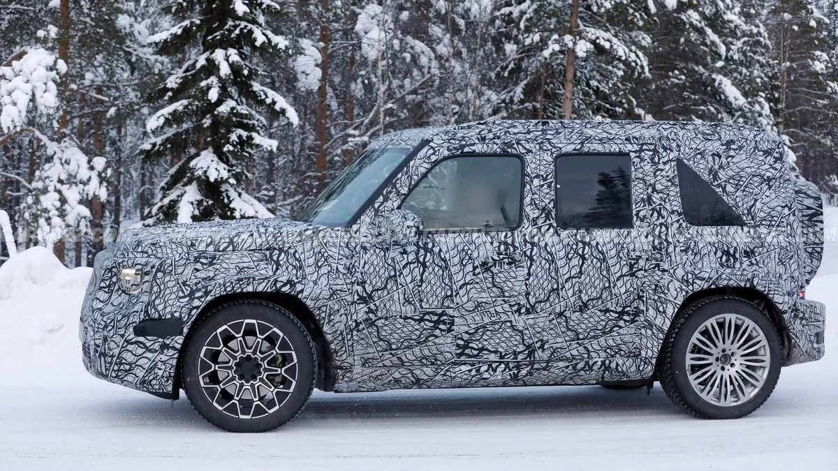 Крохотный Гелендваген всё же получит ДВС