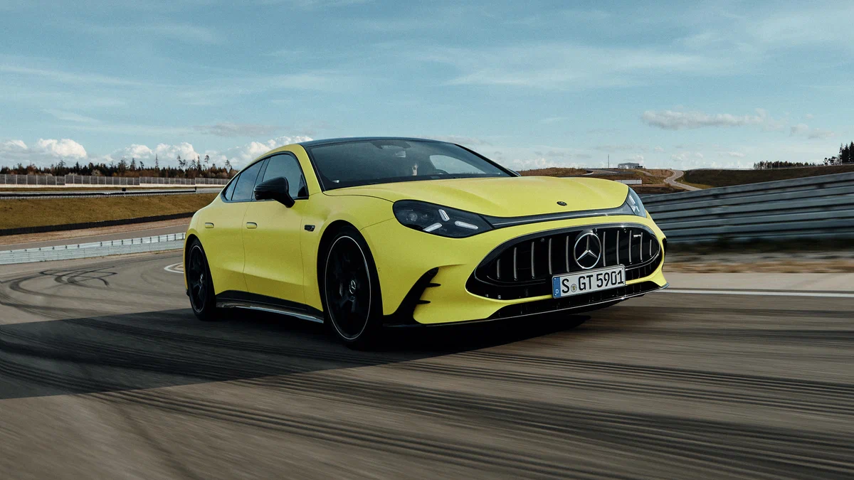 Mercedes AMG GT новый электрический гиперкар 1169 л. с., разгон до 100 км/ч за 2,1 секунды