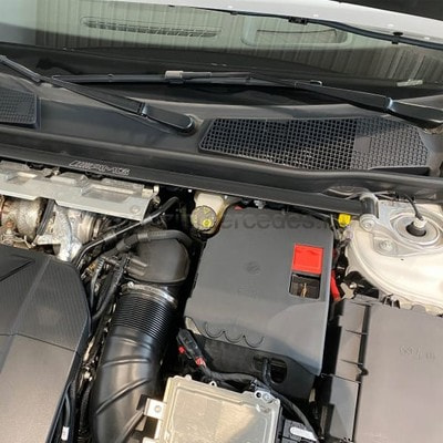 Распорка передних стоек AMG для Mercedes C118 W177 (вид 4) Распорка передних стоек AMG для Mercedes C118 W177 (фото, вид 4)