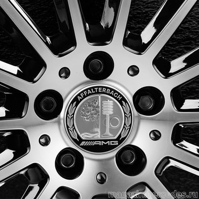 Колпачки на ступицы колес AMG, с гербом AMG, комплект из 4-х частей (вид 4) Колпачки на ступицы колес AMG, с гербом AMG, комплект из 4-х частей (фото, вид 4)