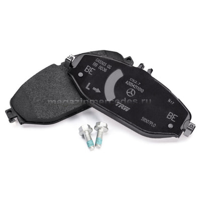 Колодки тормозные передние для Мерседес (вид 7) Колодки тормозные передние для Мерседес (фото, вид 7)