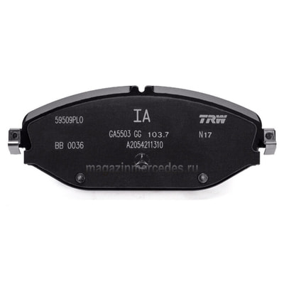Колодки тормозные передние для Мерседес (вид 9) Колодки тормозные передние для Мерседес (фото, вид 9)