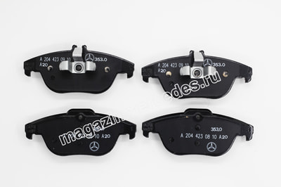 Колодки тормозные задние для Mercedes (вид 7) Колодки тормозные задние для Mercedes (фото, вид 7)