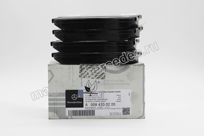 Колодки тормозные передние для Mercedes (вид 2) Колодки тормозные передние для Mercedes (фото, вид 2)