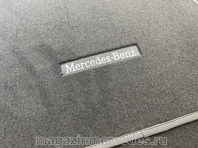 Коврики салона велюровые черные для Mercedes (вид 5) Коврики салона велюровые черные для Mercedes (фото, вид 5)