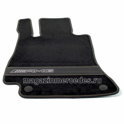 Коврики салона AMG для Mercedes велюровые черные (вид 1) Коврики салона AMG для Mercedes велюровые черные (фото, вид 1)