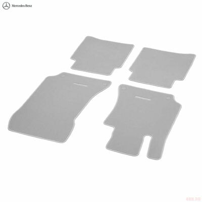 Mercedes E class W212 2013- коврики велюровые серые (вид 1) Mercedes E class W212 2013- коврики велюровые серые (фото, вид 1)
