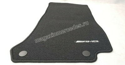 Коврики салона AMG для Mercedes GLC велюровые черные (вид 8) Коврики салона AMG для Mercedes GLC велюровые черные (фото, вид 8)