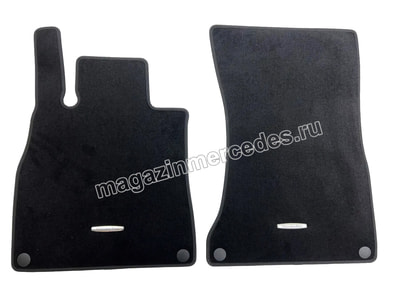 Коврики салона велюровые черные для Maybach X222 (вид 3) Коврики салона велюровые черные для Maybach X222 (фото, вид 3)