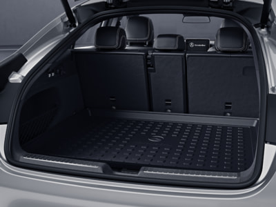 Поддон для багажного отделения, плоский для Mercedes GLC class C254 (вид 1) Поддон для багажного отделения, плоский для Mercedes GLC class C254 (фото, вид 1)