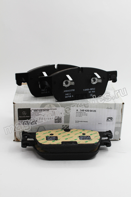 Колодки передние Mercedes (вид 6) Колодки передние Mercedes (фото, вид 6)