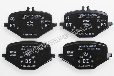 Колодки тормозные задние Mercedes (вид 6) Колодки тормозные задние Mercedes (фото, вид 6)