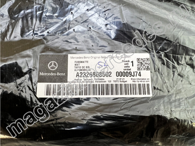 Коврики AMG задние для Mercedes SL class R232 (вид 4) Коврики AMG задние для Mercedes SL class R232 (фото, вид 4)