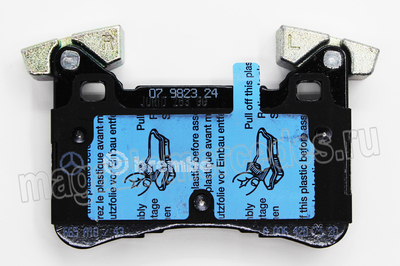 Колодки тормозные задние для Mercedes (вид 7) Колодки тормозные задние для Mercedes (фото, вид 7)