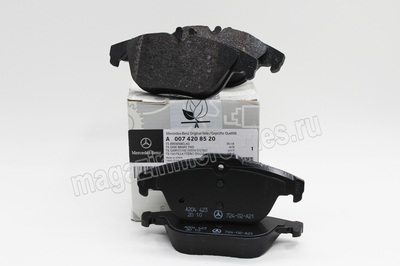 Колодки задние (Колодки задние A0074208520) Колодки задние (фото, Колодки задние A0074208520)