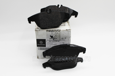 Колодки задние Mercedes (Колодки задние Mercedes A0004200205) Колодки задние Mercedes (фото, Колодки задние Mercedes A0004200205)
