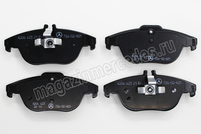 Колодки задние Mercedes (Колодки задние Mercedes A0004200205) Колодки задние Mercedes (фото, Колодки задние Mercedes A0004200205)