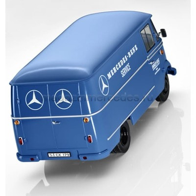   Mercedes L319, Van, Mercedes-Benz Service, 1956-67, Blue (,  1)