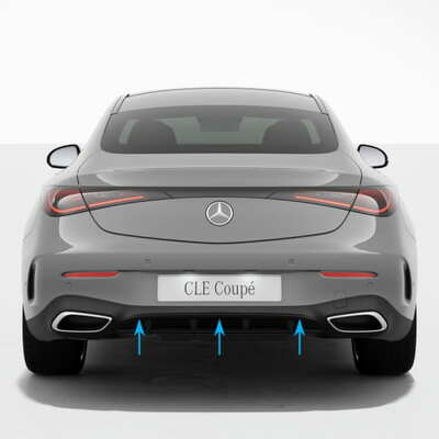 Декоративный элемент облицовки заднего бампера снизу CLE A236 Cabrio CLE C236 (Декоративный элемент облицовки заднего бампера снизу CLE A236 Cabrio CLE C236 A2368858001) Декоративный элемент облицовки заднего бампера снизу CLE A236 Cabrio CLE C236 (фото, Декоративный элемент облицовки заднего бампера снизу CLE A236 Cabrio CLE C236 A2368858001)