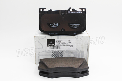 Колодки тормозные передние для Mercedes (Колодки тормозные передние для Mercedes A0004207405) Колодки тормозные передние для Mercedes (фото, Колодки тормозные передние для Mercedes A0004207405)