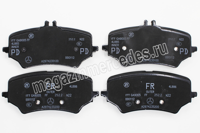     Mercedes (,    Mercedes EQE SUV Class X294
A0004206503)