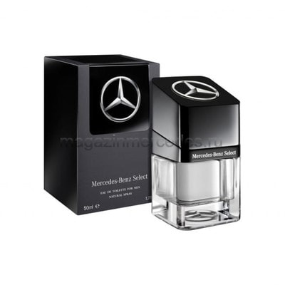 Туалетная вода Mercedes-Benz Select, EdT, 50 мл (вид 1) Туалетная вода Mercedes-Benz Select, EdT, 50 мл (фото, вид 1)