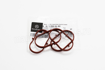 Прокладка впускного коллектора (на авто нужно 4шт) (Прокладка впускного коллектора Mercedes
A2700960180) Прокладка впускного коллектора (на авто нужно 4шт) (фото, Прокладка впускного коллектора Mercedes
A2700960180)