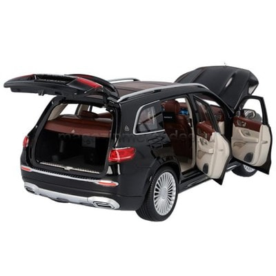 Масштабная модель Mercedes-Maybach GLS 600 4Matic, X167, Obsidian Black (вид 1) Масштабная модель Mercedes-Maybach GLS 600 4Matic, X167, Obsidian Black (фото, вид 1)