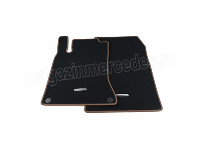 Коврики салона велюровые черные для Mercedes CLA class X117 (Коврики салона Mercedes велюровые Sport Окантовка цвета Коврики салона велюровые черные для Mercedes CLA class X117 (фото, Коврики салона Mercedes велюровые Sport Окантовка цвета