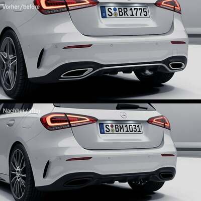 Молдинг бампера заднего нижний AMG NIGHT A class W177 (Молдинг бампера заднего нижний AMG NIGHT A class W177 A1778854702) Молдинг бампера заднего нижний AMG NIGHT A class W177 (фото, Молдинг бампера заднего нижний AMG NIGHT A class W177 A1778854702)