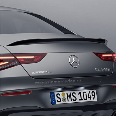 Спойлер на крышку багажника 45/35 AMG для Mercedes CLA class C118 (вид 1) Спойлер на крышку багажника 45/35 AMG для Mercedes CLA class C118 (фото, вид 1)