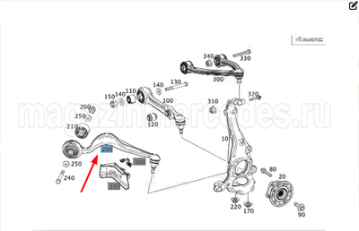    Mercedes S class W222 (,      Mercedes
A2173305200)