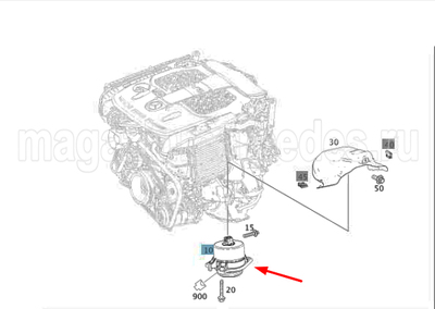    Mercedes S class W222 (,    Mercedes
A2222407917)