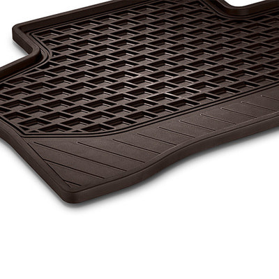 Коврики салона задние для Mercedes GLC X253 резиновые коричневые (вид 1) Коврики салона задние для Mercedes GLC X253 резиновые коричневые (фото, вид 1)