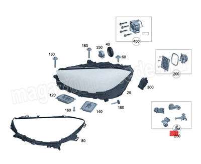       (,       S class W223
A2238208404)