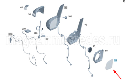    (,     Mercedes V class V447
A4478111600)