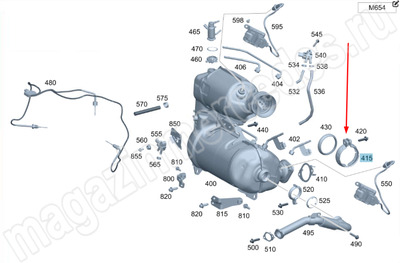   Mercedes (,   Mercedes A2034900441)