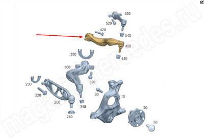       Mercedes AMG GT C192 (,       Mercedes AMG GT C192, Mercedes SL R232
A2323301802)