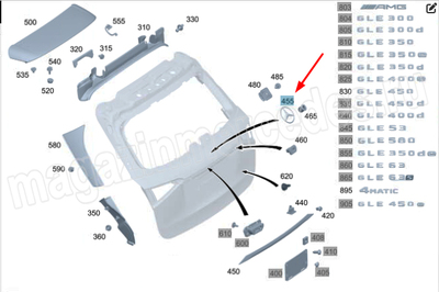       Mercedes ML W166 (,       Mercedes W166
A1668170016)