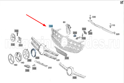     (,     Mercedes GLC Class X253
A2538882000)