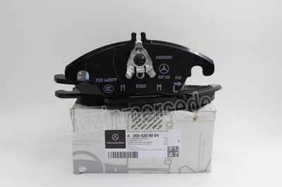 Колодки передние Mercedes (Колодки передние Mercedes A0004209004) Колодки передние Mercedes (фото, Колодки передние Mercedes A0004209004)