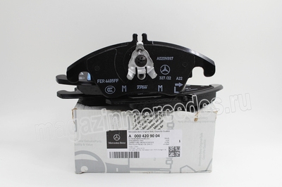 Колодки передние Mercedes (Колодки передние Mercedes A0004209004) Колодки передние Mercedes (фото, Колодки передние Mercedes A0004209004)