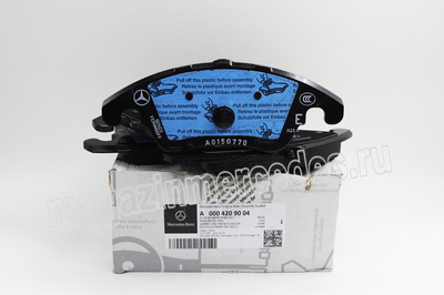 Колодки передние Mercedes (Колодки передние Mercedes A0004209004) Колодки передние Mercedes (фото, Колодки передние Mercedes A0004209004)