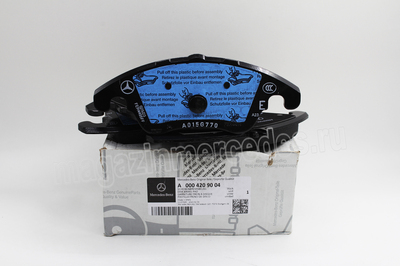 Колодки передние Mercedes (Колодки передние Mercedes A0004209004) Колодки передние Mercedes (фото, Колодки передние Mercedes A0004209004)