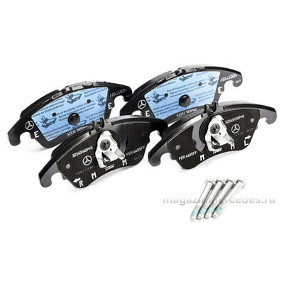 Колодки передние Mercedes (Колодки передние Mercedes A0004209004) Колодки передние Mercedes (фото, Колодки передние Mercedes A0004209004)