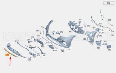     Mercedes (,     Mercedes EQE Class SUV X294
A2948857301)