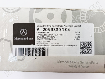 Рычаг поперечный передний правый Mercedes (Рычаг поперечный передний правый Mercedes A2053303403) Рычаг поперечный передний правый Mercedes (фото, Рычаг поперечный передний правый Mercedes A2053303403)