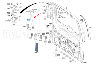    (,    Mercedes EQV Class BR447,  Mercedes V class V447
A4479800064)
