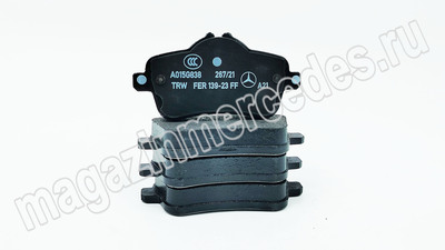 Колодки тормозные передние для Mercedes (Колодки тормозные передние для Mercedes A0004208104) Колодки тормозные передние для Mercedes (фото, Колодки тормозные передние для Mercedes A0004208104)